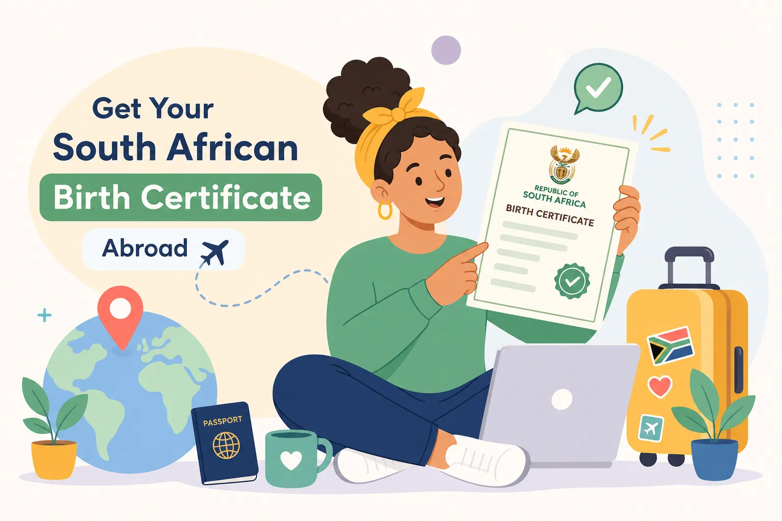 How to Get a South African Home Affairs Birth Certificate Abroad