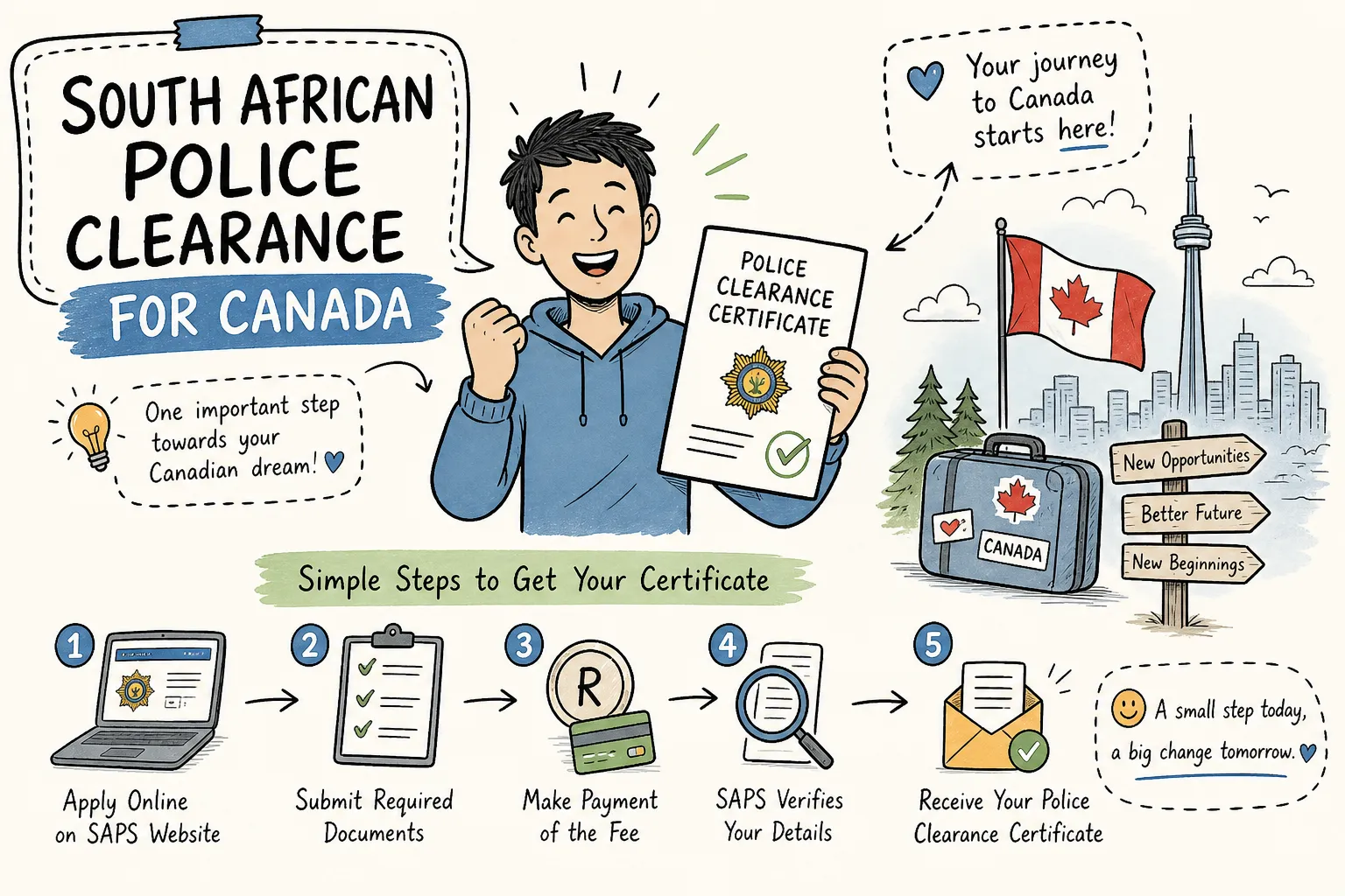 How to Get a South African Police Clearance for Canada Visa 2026