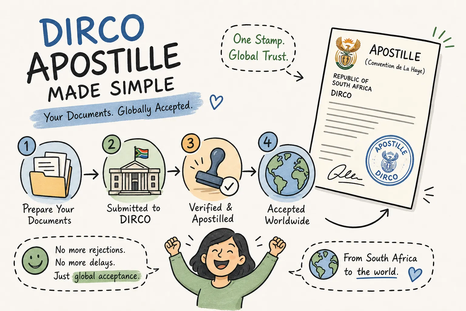 What Is the DIRCO Apostille Service and How Does It Work?