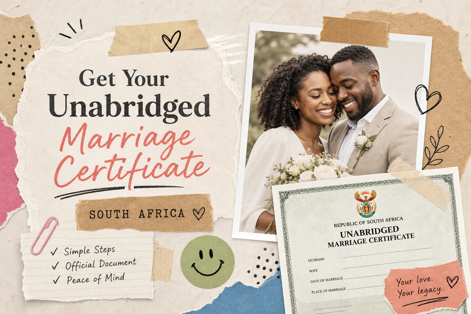 How to Apply for an Unabridged Marriage Certificate in South Africa (2026 Guide)