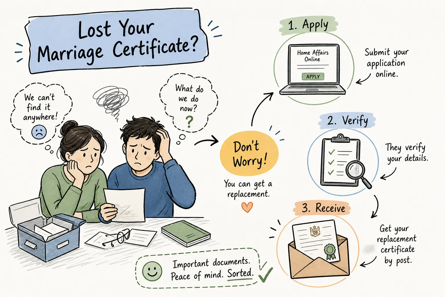 Lost Your SA Marriage Certificate? Here's What to Do in 2026