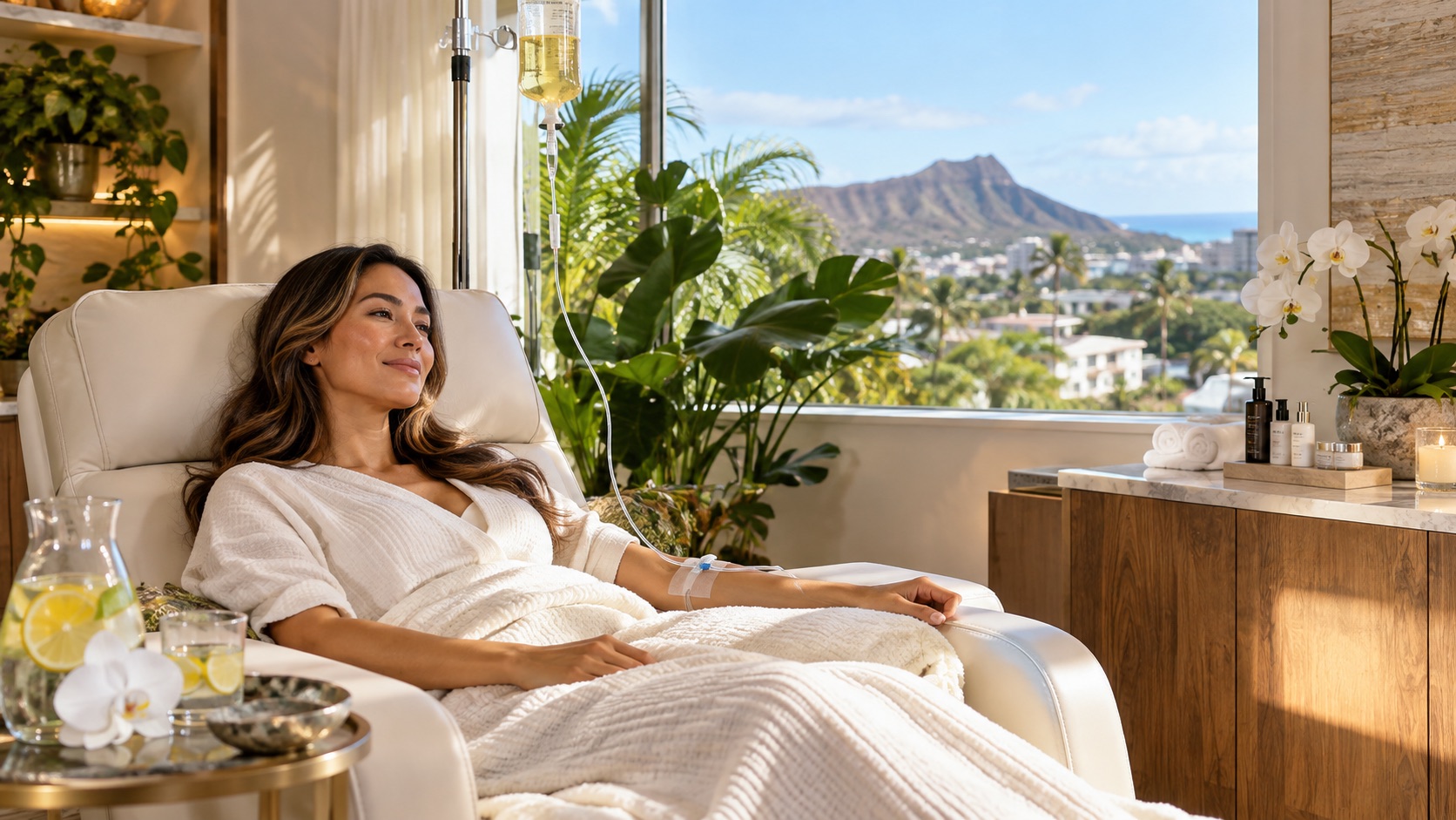 Glow IV infusion at Lawa Longevity
