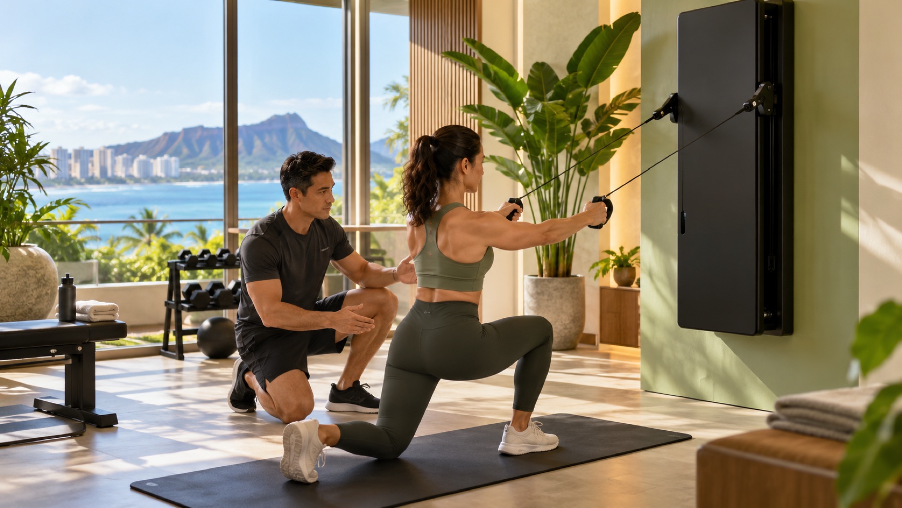 Tonal 2 strength training at Lawa Longevity