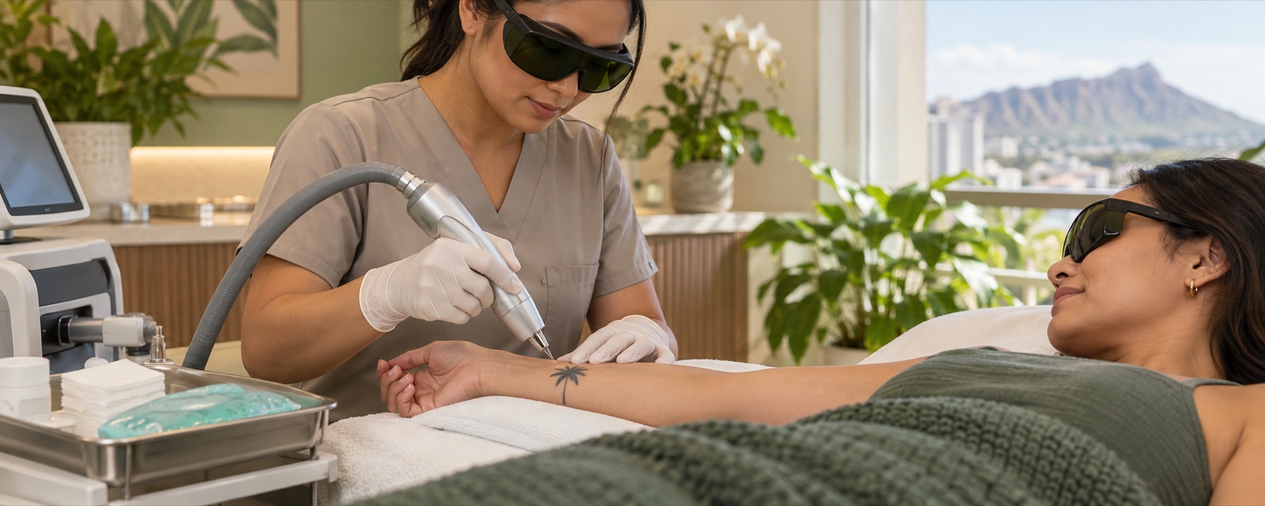 Laser tattoo removal at Lawa Longevity