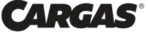 Logo of Cargas company with stylized black text.