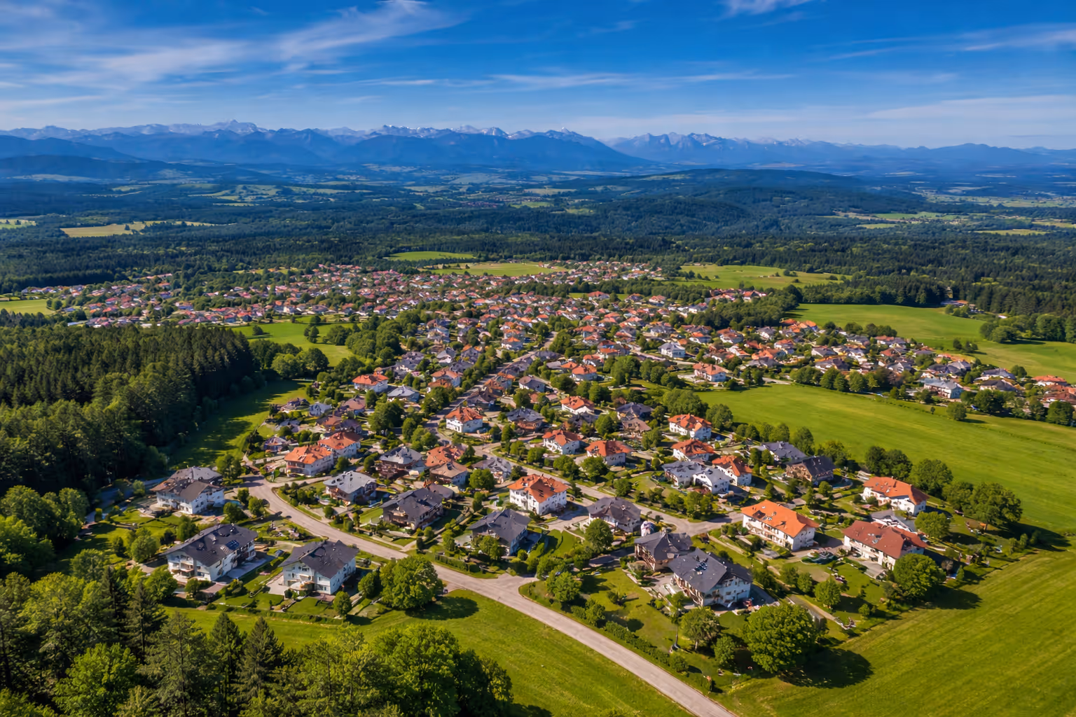 Neubaugebiet Von-Tessin-Anger bei Peiting