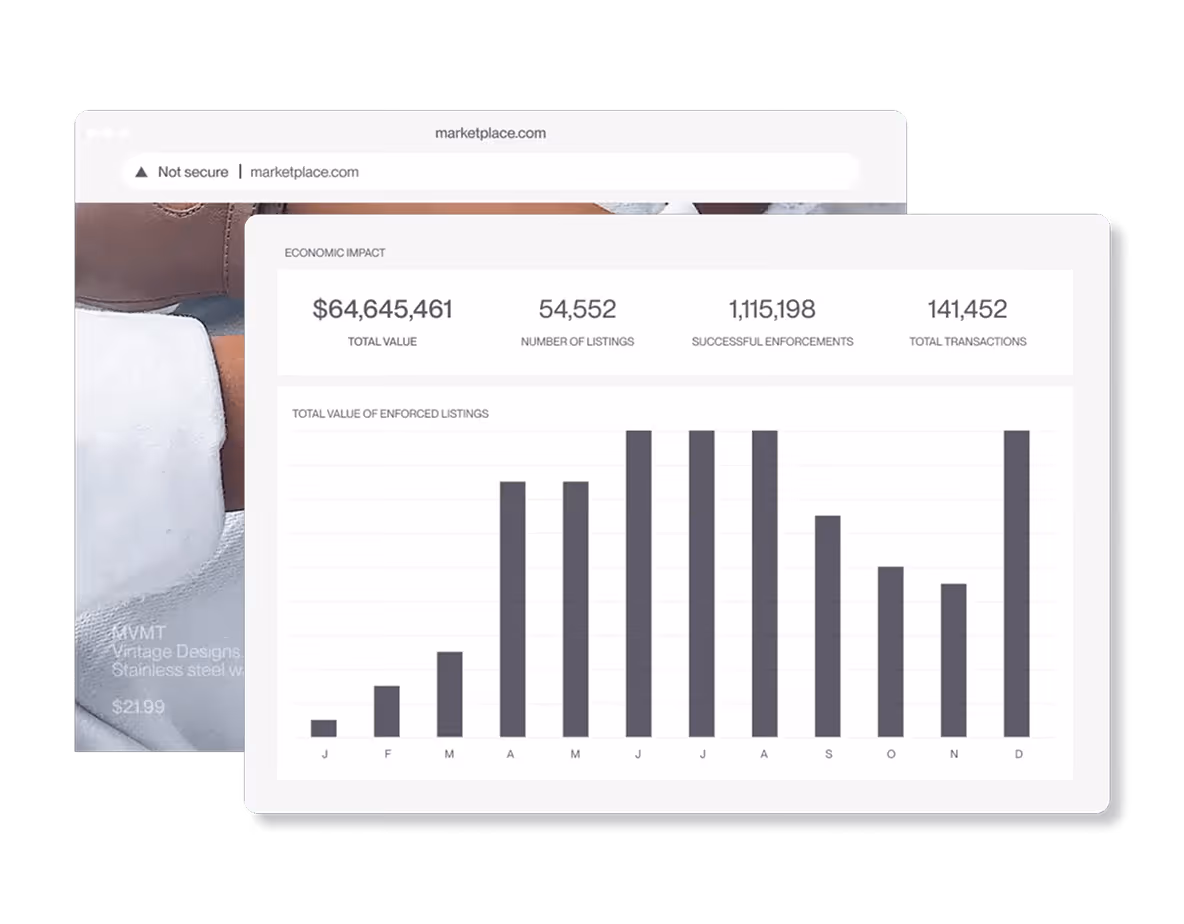 Markify trademark search platform interface