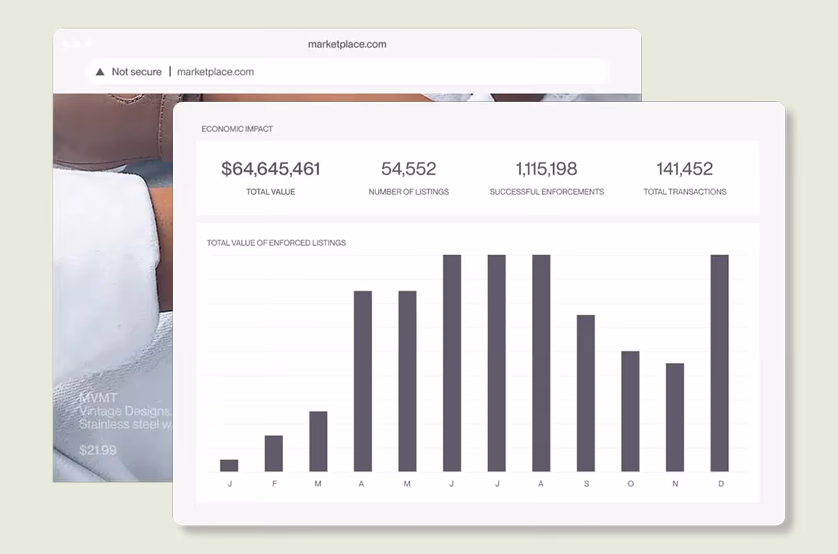 Markify trademark search platform interface