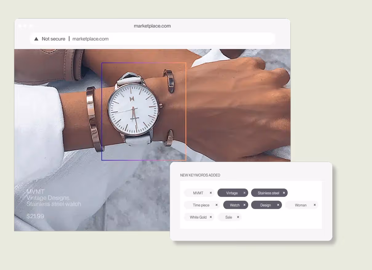 Markify trademark search platform interface