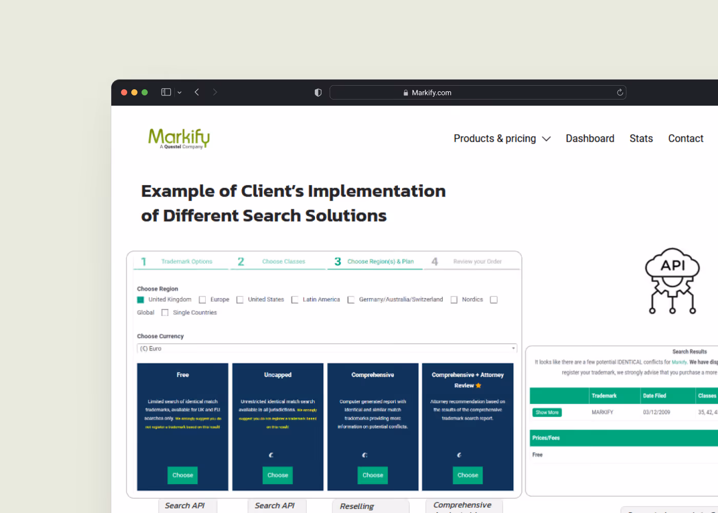 Markify APIs & Data Access preview