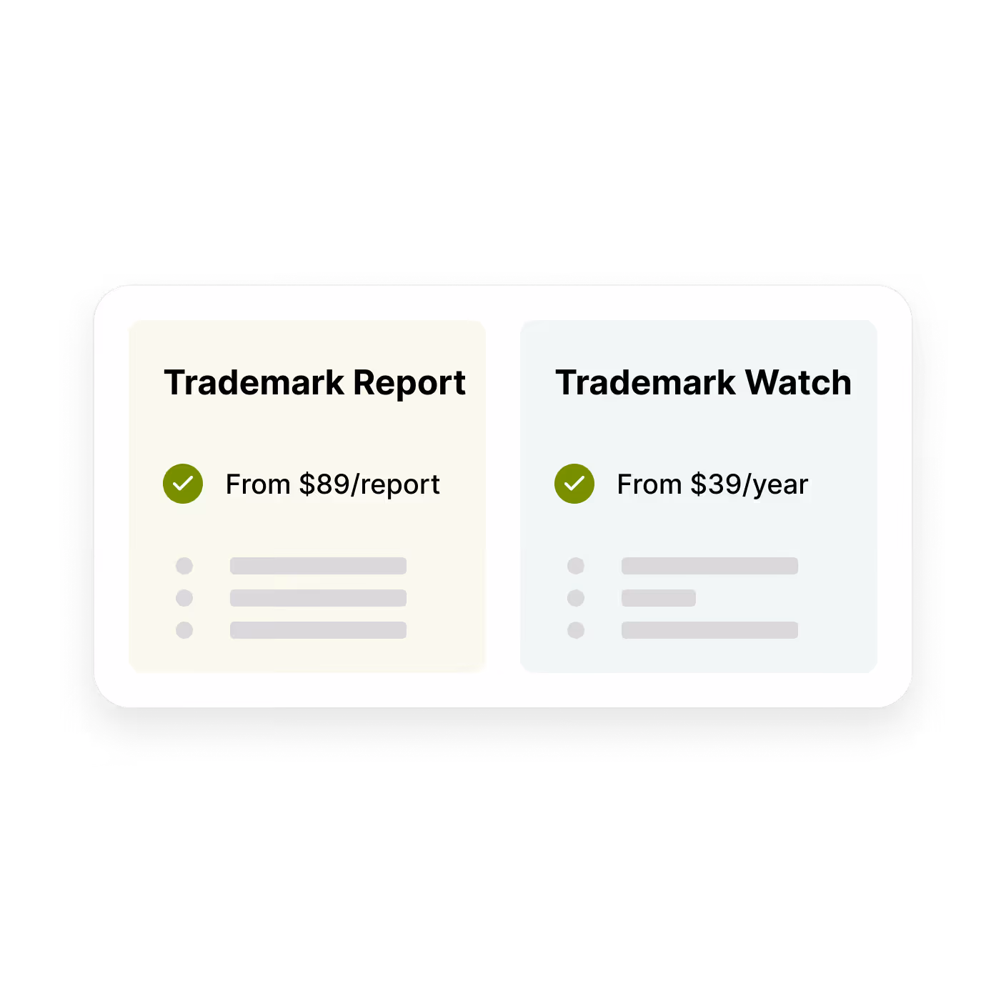 Markify trademark search platform interface