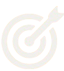 Icon of a dart hitting the center of a circular target.