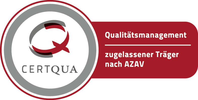 Logo der Certqua für AZAV Zertifizierung
