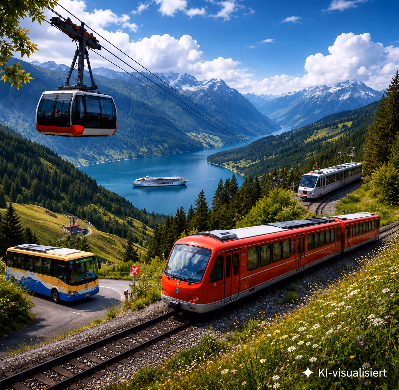 Die TOUREC Personalberatung besetzt auch Führungspositionen bei Unternehmen mit Sonderbahnen, Seilbahnen und weiteren touristischen Transportmitteln.