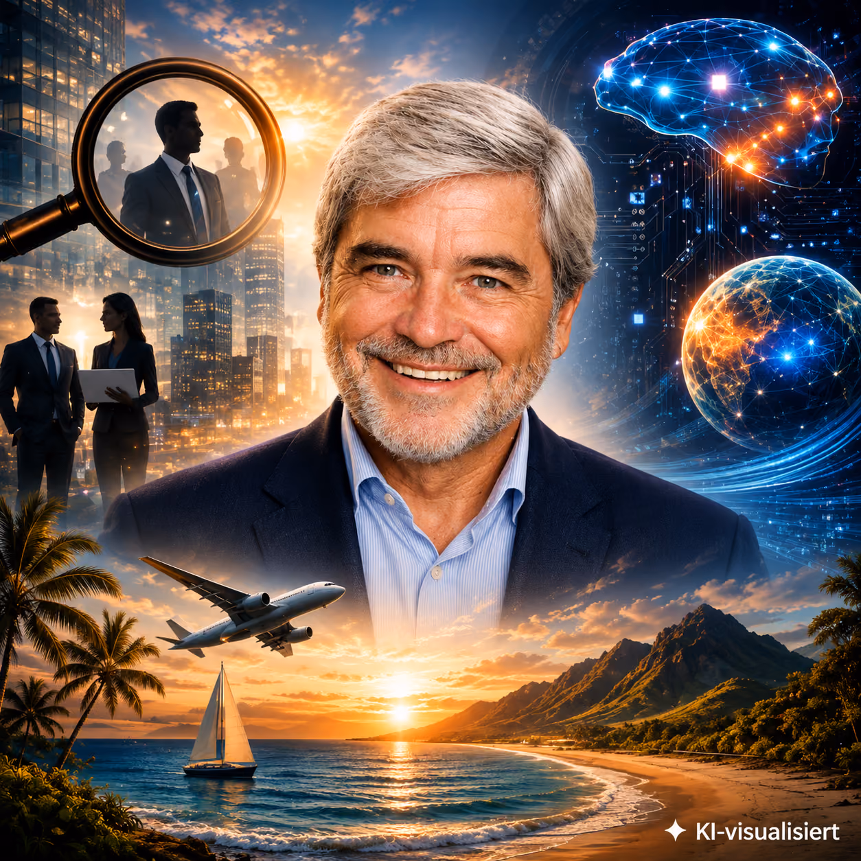 TOUREC bringt Erfahrung aus dem Executive Search, der Tourismusbranche und aus der generativen Künstlichen Intelligenz mit.