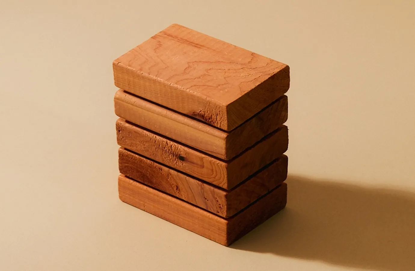 A stack of wood