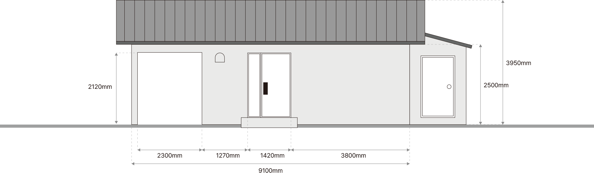 제주 농가주택 리모델링 도면중 한장면.