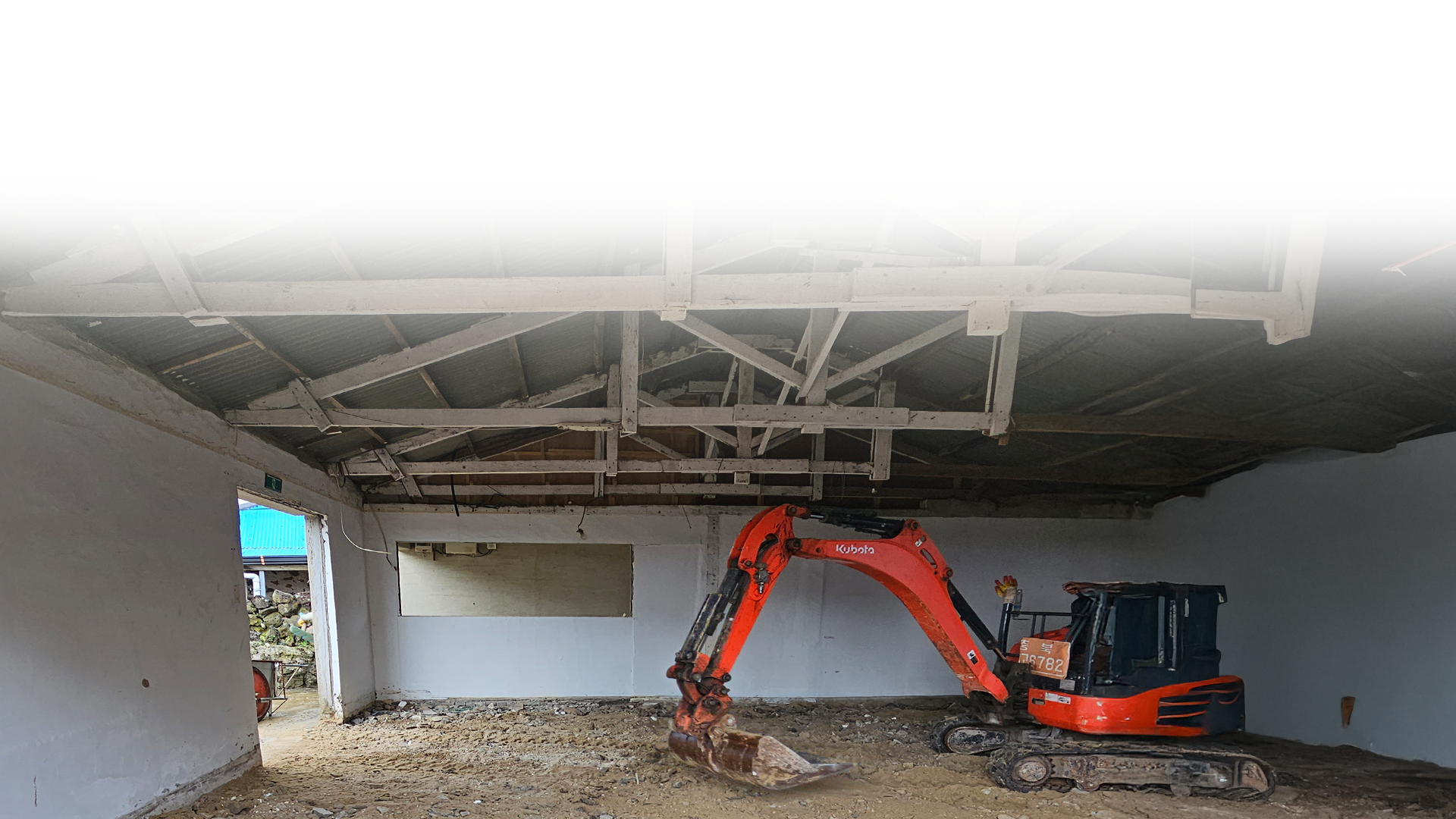 image / 제주도 곽지리 주택 공사장면중 일부