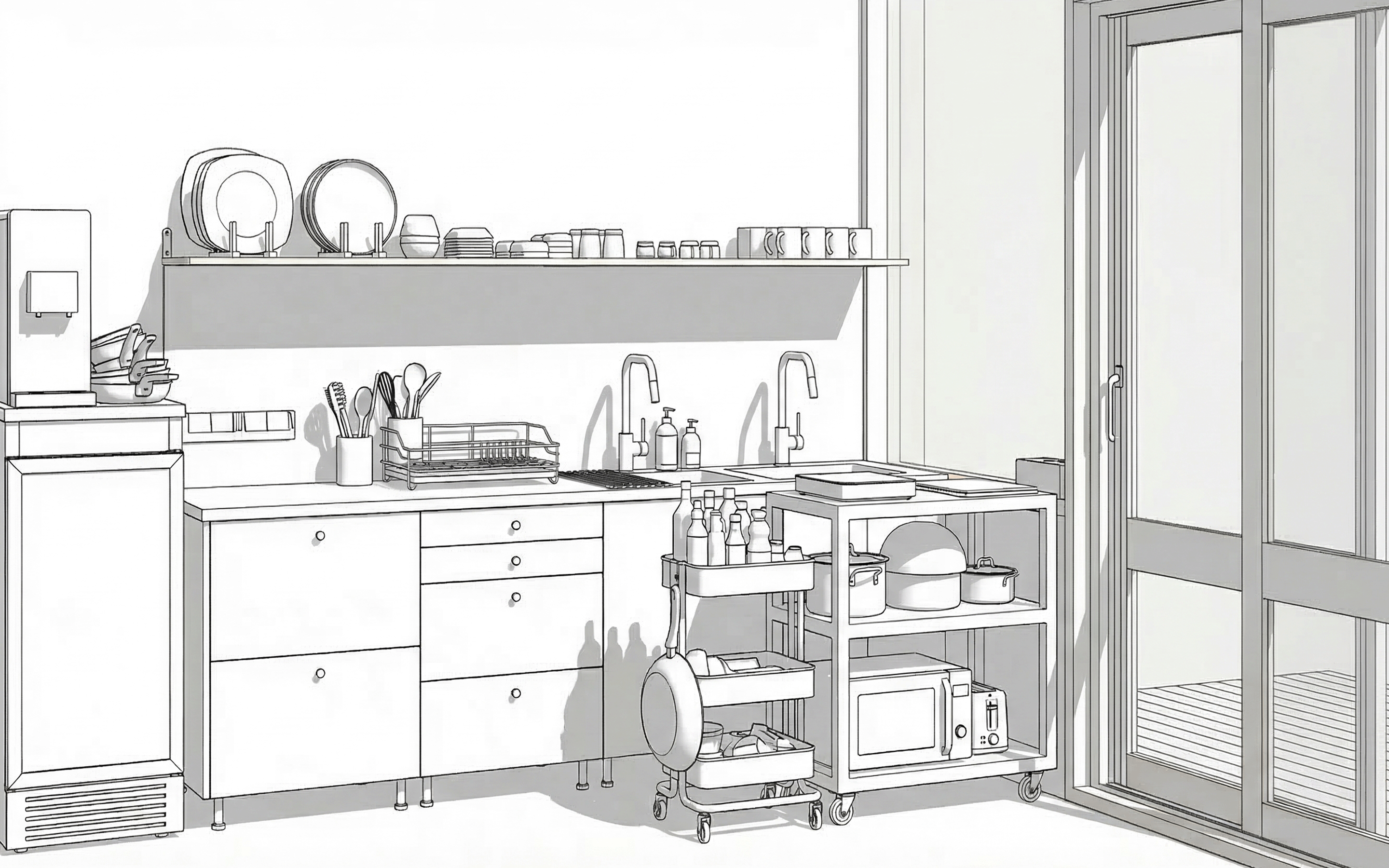 'Jeju Neulbo' Shared Kitchen Facility Blueprint