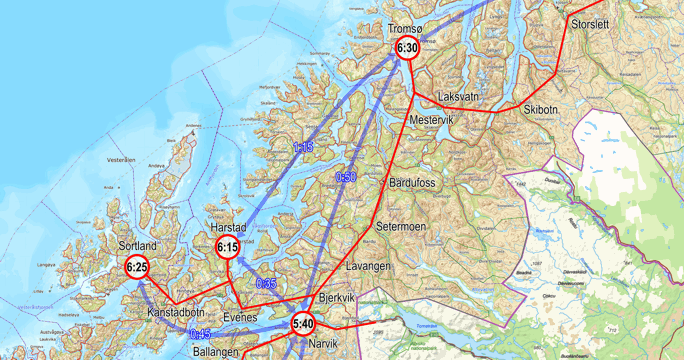 Illustrasjon til: 10 bod for moderne baner i Nord-Noreg