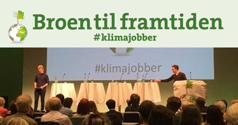 Illustrasjon til: Broen til framtiden. Miljøkonferanse 19.02. om bl.a. lyntog