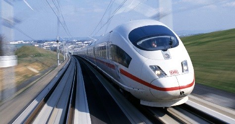 Illustrasjon til: Bygg høyhastighetstog som tiltak mot krisa