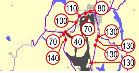 Illustrasjon til: Faglige innvendinger mot Jernbaneverkets utredninger