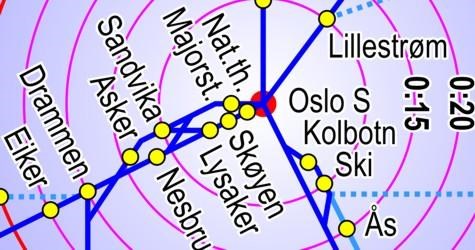 Illustrasjon til: Lyntog vil revolusjonere IC-trafikken på Østlandet