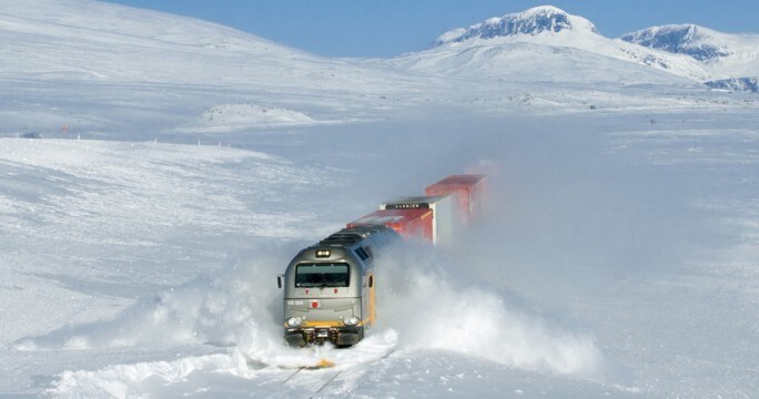 Illustrasjon til: Nord-Norge-banens problem