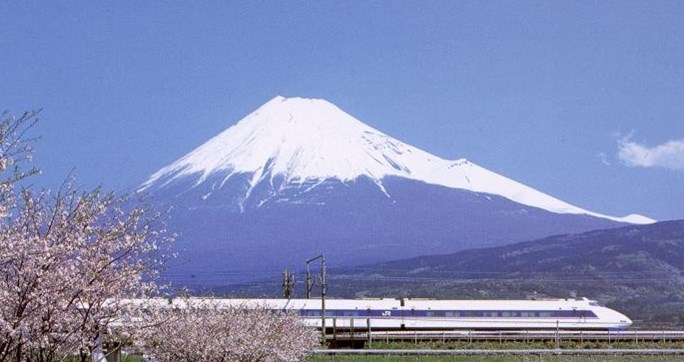 Illustrasjon til: Shinkansen feirer 50 år