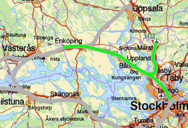 Enköping - Stockholm / Arlanda