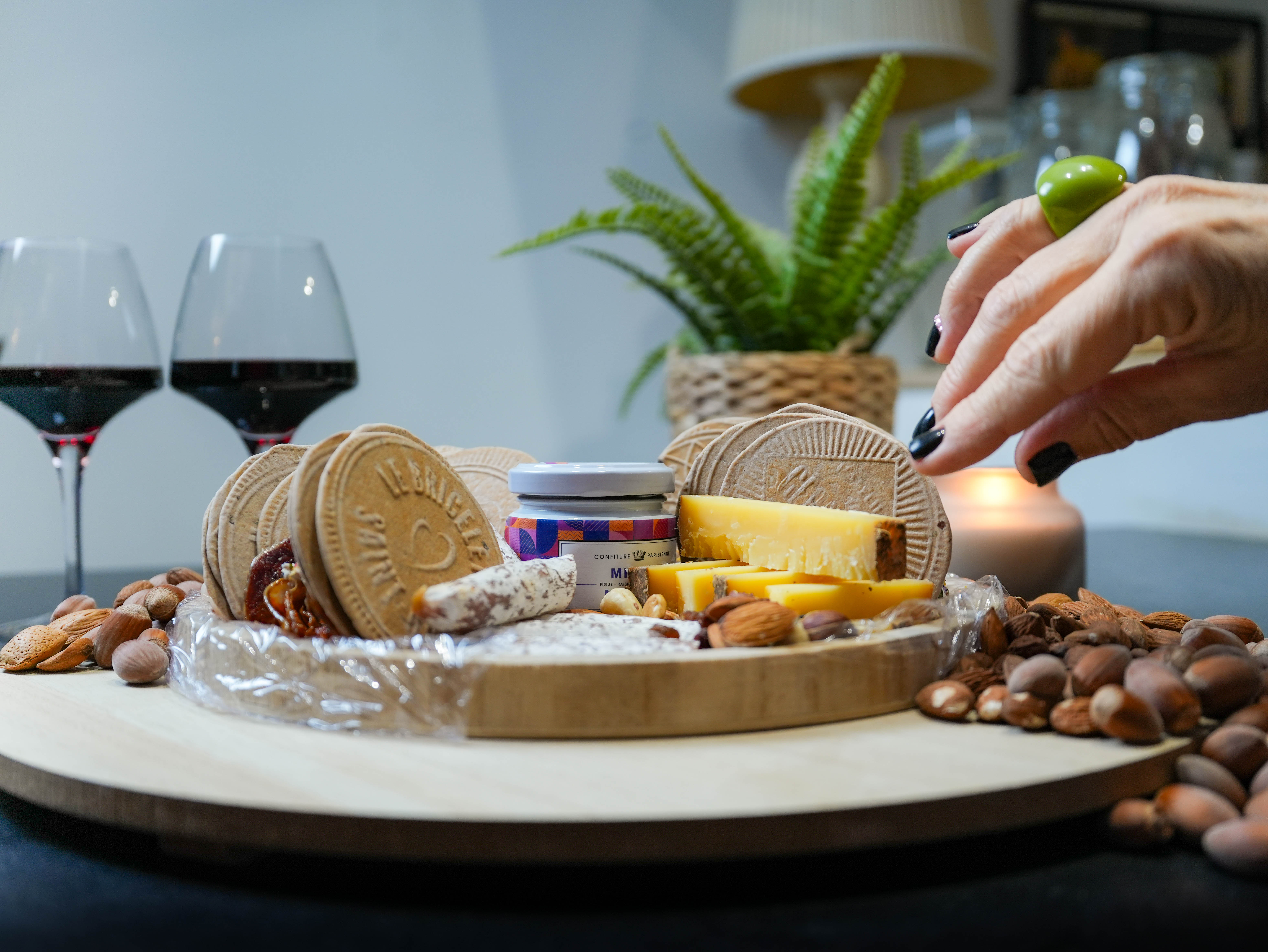 Photographie d'un plateau repas pour Émois et toi.