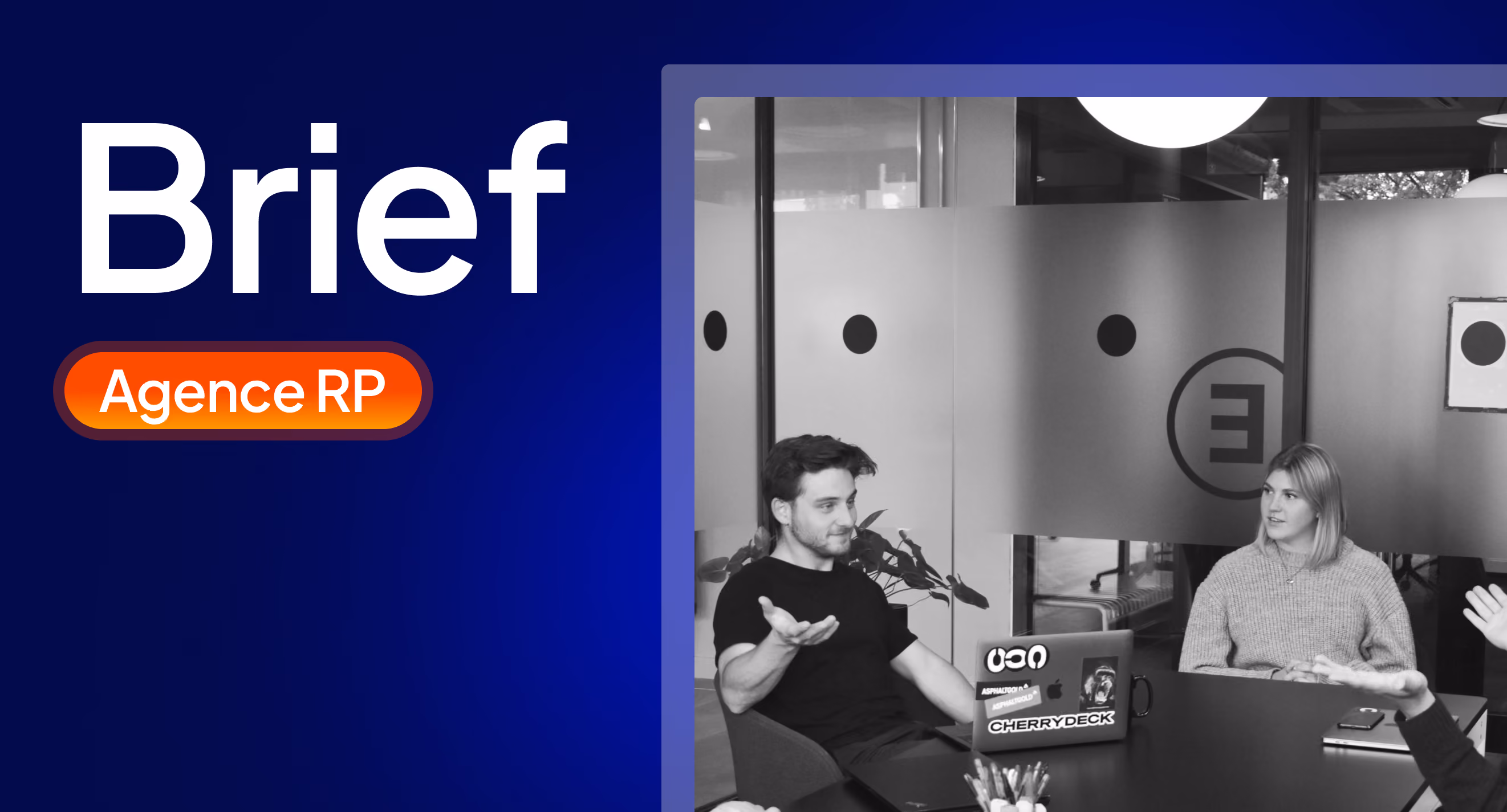 Brief d'agence RP rédigé par une startup tech avec objectifs, cibles et budget