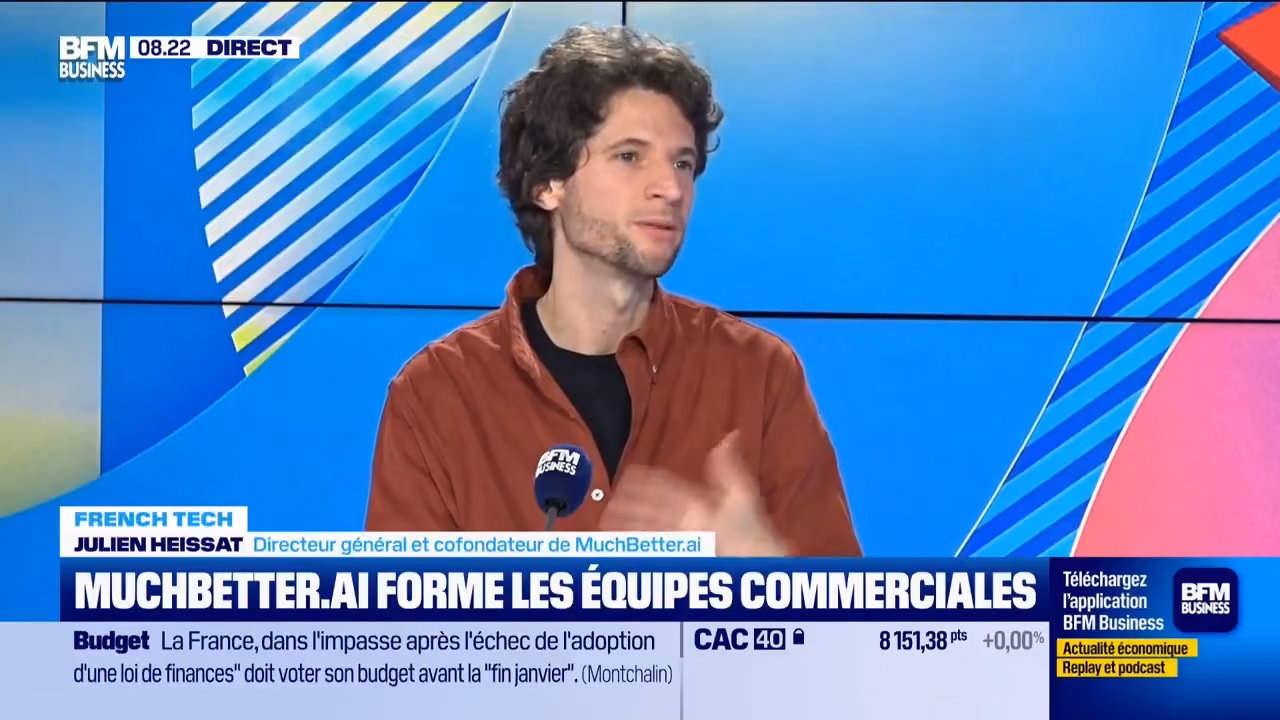 French Tech : MuchBetter.ai forme les équipes commerciales, BFM Business