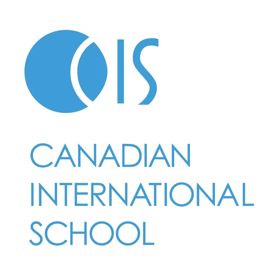 Logo of Canadian International School with stylized blue circle and letters CIS above the school's name.