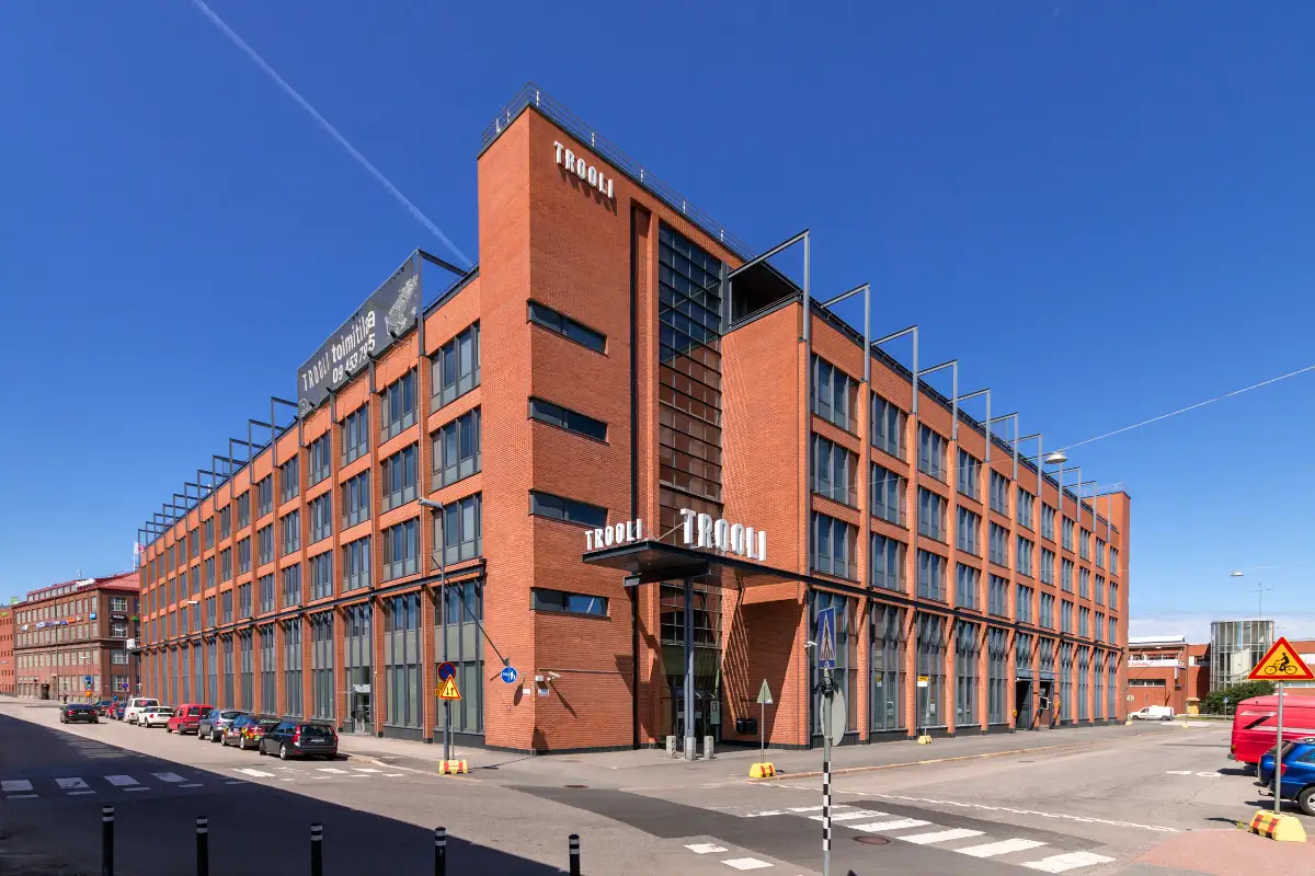 Trooli office building in Kalasatama.