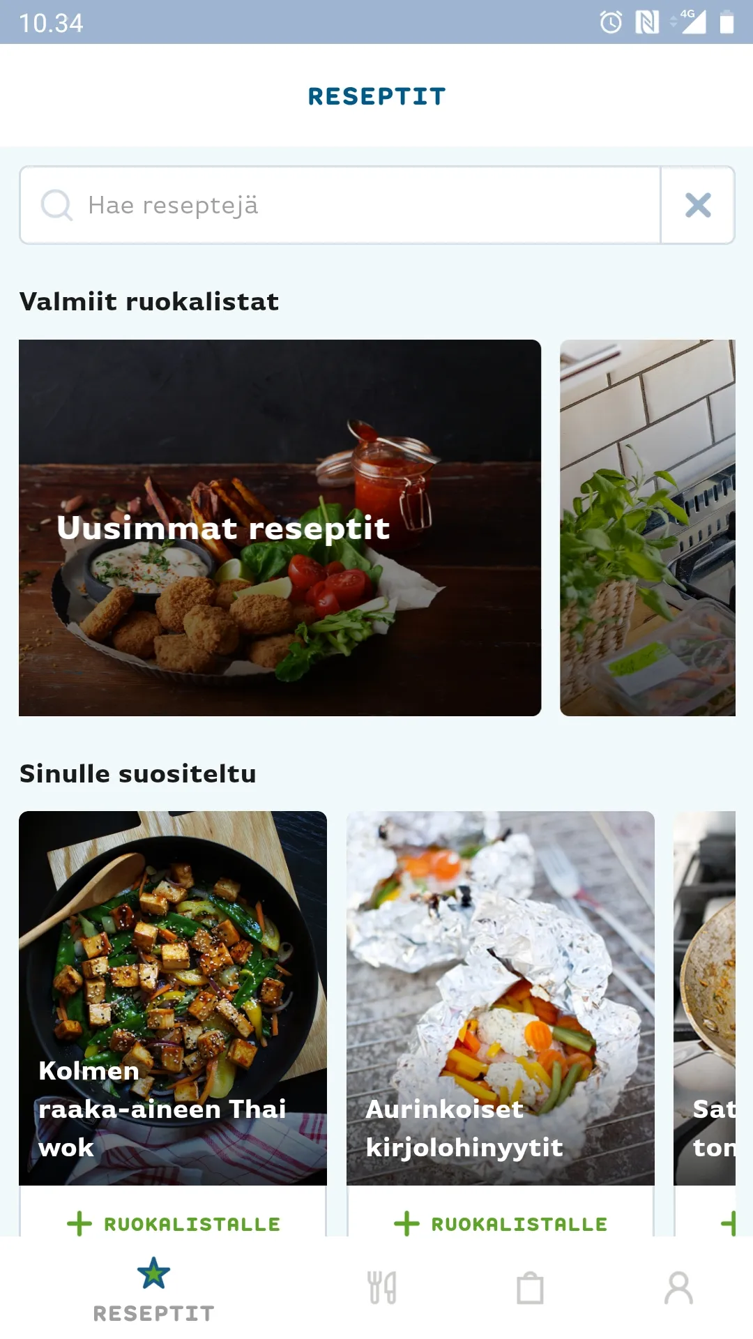 Njam-ruutukaappaus etusivu