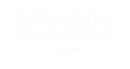 Logo with text 'EXPERIMENTAL Cocktail Club' in stylized white font on a dark background.