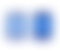 Blue gradient background with subtle radial light effect.