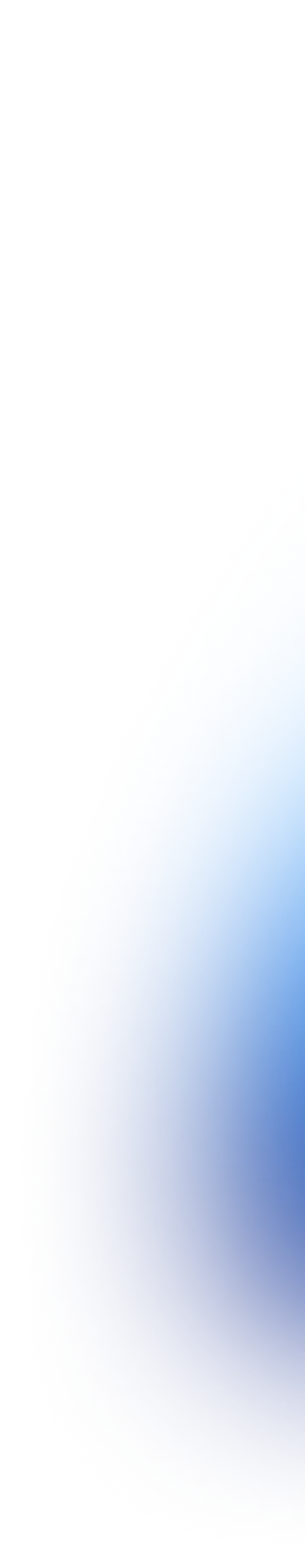 Blue gradient circular shape fading to black on the top left side.