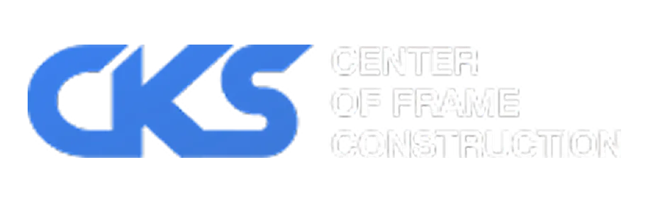 CKS Center of Frame Construction logo.