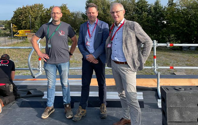 LRM kiest voor innovatief circulair dak
