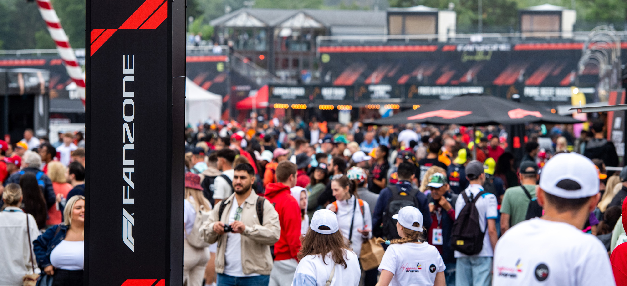 Formula 1 Fan Zone Activation Builds