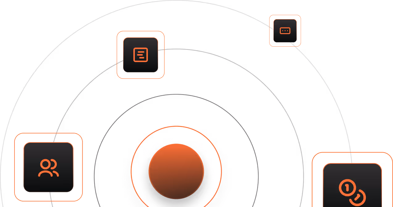 A cell phone with a bunch of icons on it.