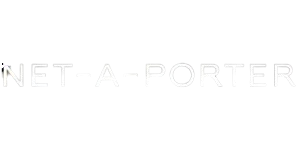 NET-A-PORTER brand logo in white text on black background.