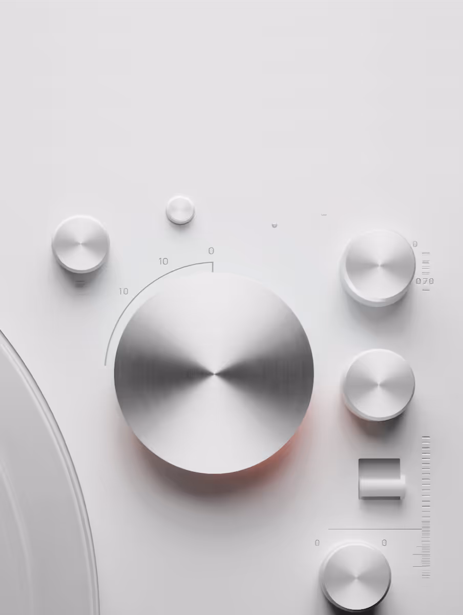 Modern Control Panel