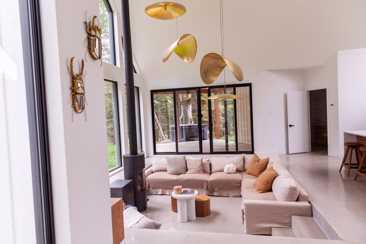 Grande piece, chalet Halona