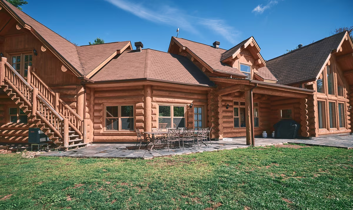 Arriere chalet, chalet Exécutif Plus