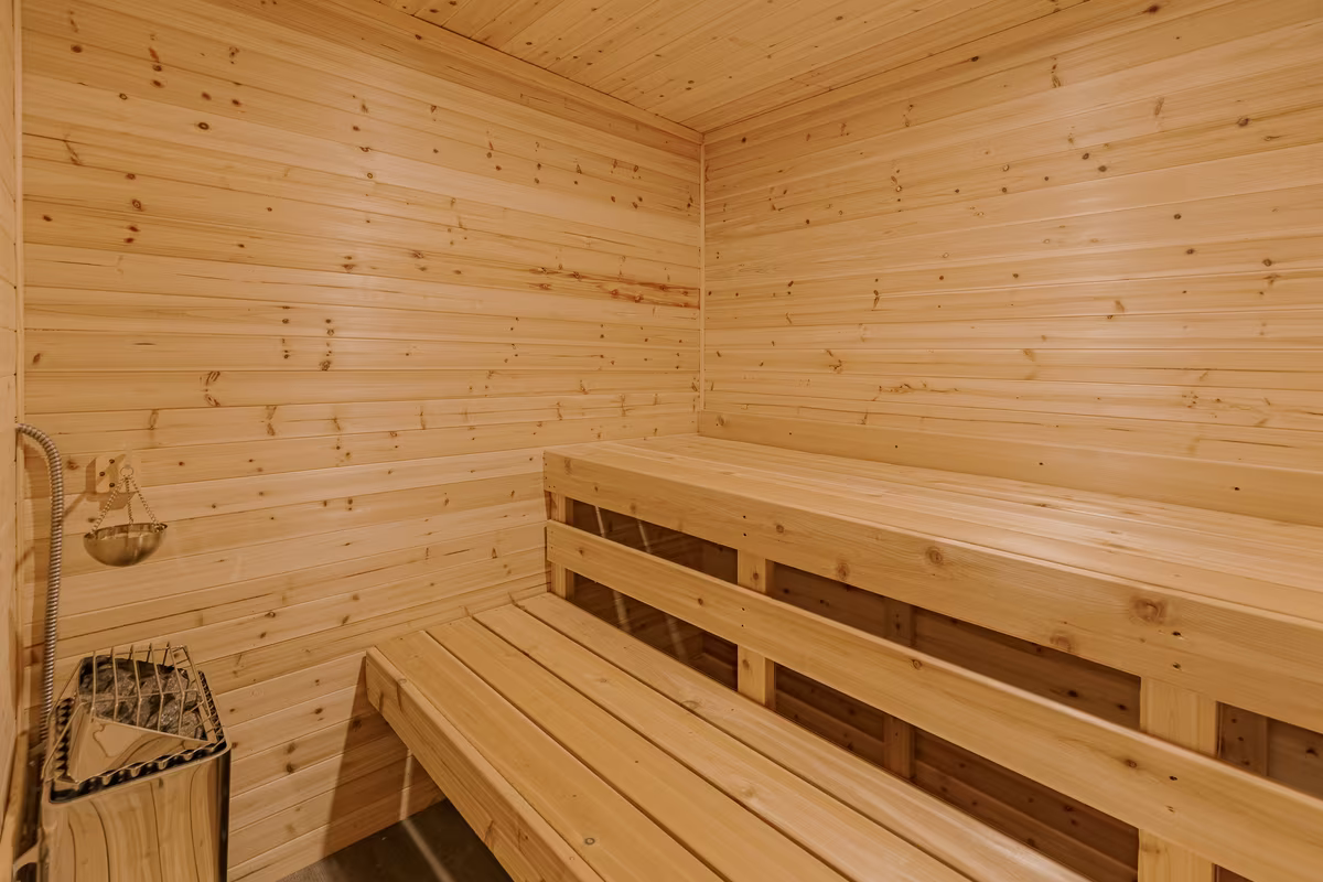 Sauna, chalet Fox Lodge
