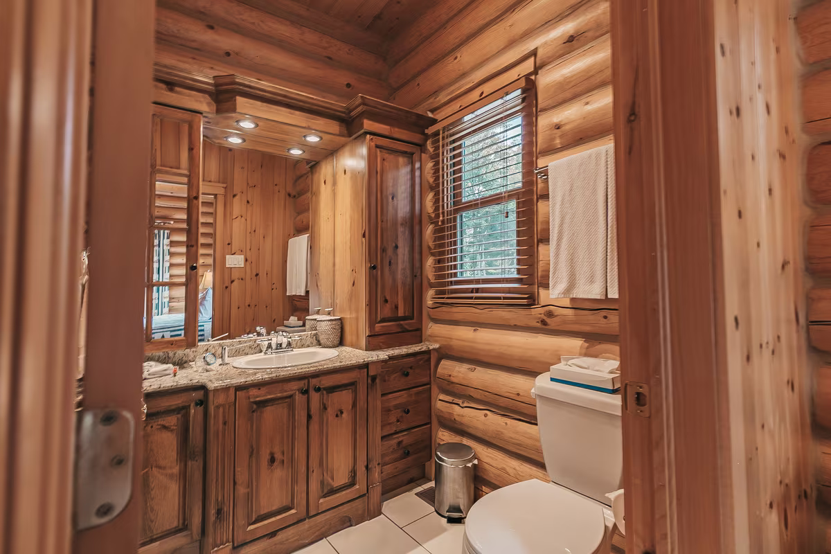 Salle de bain 3, chalet Harfang